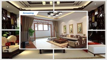 Chinese Home Interior Design syot layar 3