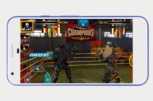 Cheats Real Steel Boxing Champions تصوير الشاشة 1