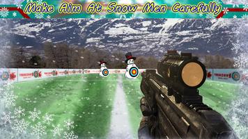Snowman Shooting : Real Sniper 3D capture d'écran 3