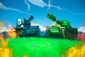 Tanks Battlefield 3d Affiche