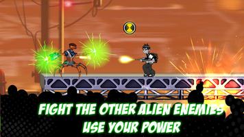 Shadow Kid Hero - Alien Hero Ben Shooter Ultimate Affiche