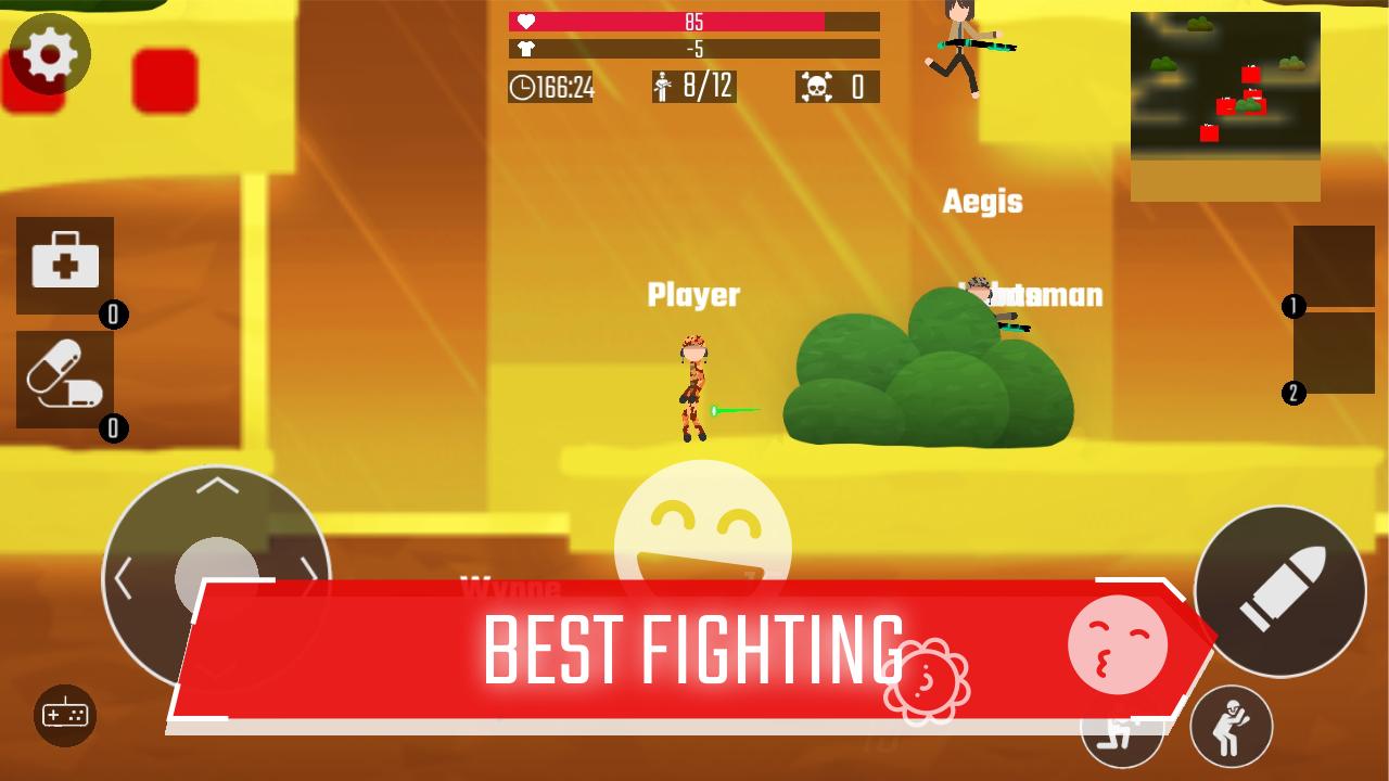 Взломанная stick fight Взломанная stick fight