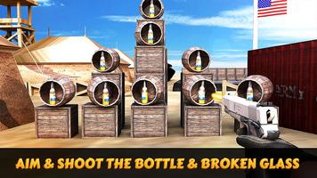 Sniper 3D Bottle Shooting Affiche