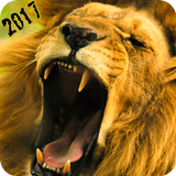 Angry Lion Hunting Season 2017 icône