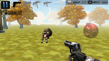 Hunter Kill Wolf Hunting Game captura de pantalla 1