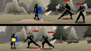 Shadow Stickman Ninja Game screenshot 2