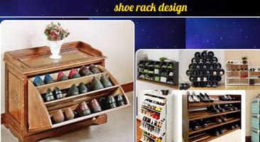 shoe rack design Cartaz