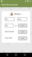 Shoe Size Converter скриншот 1
