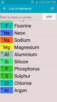 Periodic Table capture d'écran 3