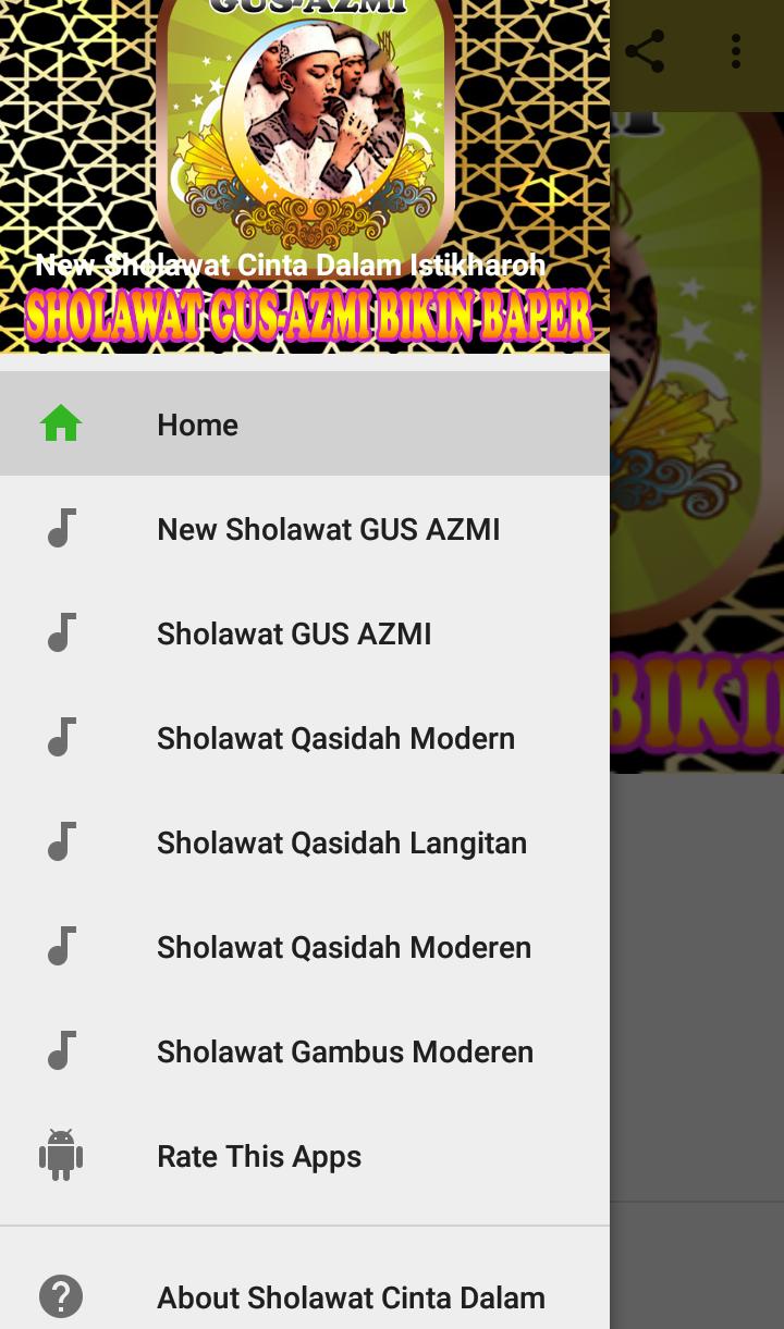 New Sholawat Cinta Dalam Istikharah Gus Azmi For Android Apk