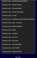 Sholawat Anak Terbaru mp3 capture d'écran 3