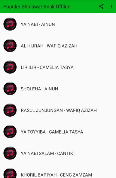 Populer Sholawat Anak Mp3 Offline For Android Apk Download