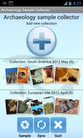 Archaeology Sample Collector poster