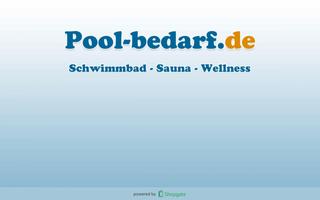 Pool Bedarf Onlineshop Affiche