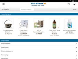 Pool Bedarf Onlineshop screenshot 1