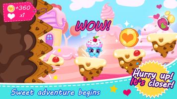 Sweet jump: adventure shopkins captura de pantalla 1