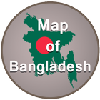 Map of Bangladesh - মানচিত্র icône
