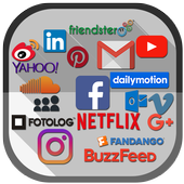 All Social Networks In One App 2018 icon