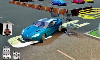 Car Park Shopping Center 3D پوسٹر