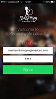 Shopping Broadcast Merchant پوسٹر