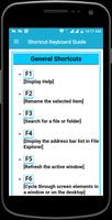 Shortcut Keyboard Guide capture d'écran 1