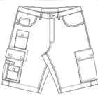Shorts design icon