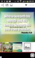 Daily Inspirational Verses Off plakat