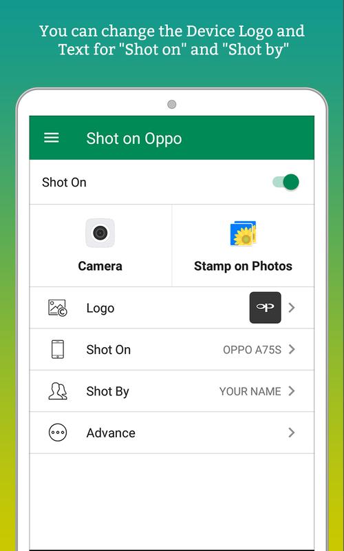ShotOn for Oppo: Auto Shot on Image for Android - APK Download