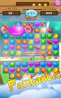 Candy Paradise Jam Match 3 Game ภาพหน้าจอ 1