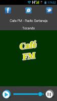 Poster Café FM - Rádio Sertaneja
