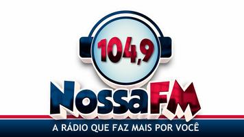 Nossa FM 104,9 - Auriflama SP Affiche