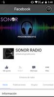 Sonor Radio تصوير الشاشة 2