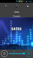 SATEG الملصق