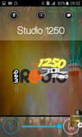 Web Radio Studio 1250 الملصق