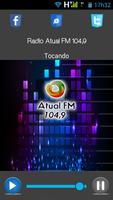 Radio Atual FM 104,9 โปสเตอร์