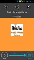 Rádio Café Viola - Sertanejo Plakat