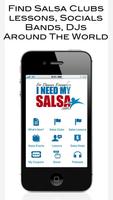 I Need My Salsa! - Salsa Classes, Salsa Lessons, Plakat