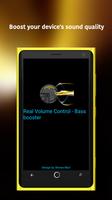 پوستر Volume Control - Bass booster