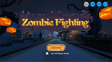 Zombie fighting الملصق