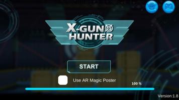 X gun Hunter الملصق