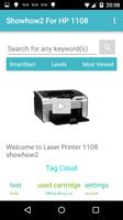Showhow2 for HP LaserJet P1108 Affiche