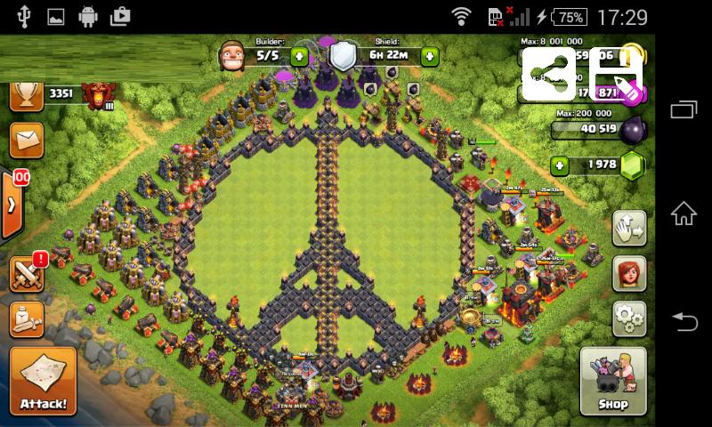 Arts Design Troll Base For COC APK for Android Download