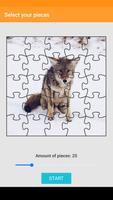 Wolf Puzzle syot layar 2