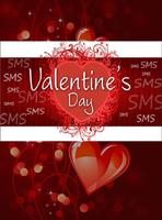 Valentines Day SMS poster