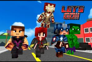 Craft Avengers Hero Fight Run imagem de tela 2