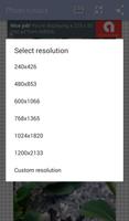 Photo Resize and Compress captura de pantalla 2