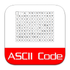 ASCII Character Code - CHARMAP-icoon