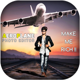 Aeroplane Photo Editor - Airplane Photo Frames أيقونة