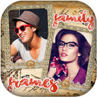 Family Dual Photo Frames - Family Editor آئیکن