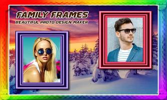 Family Dual Photo Frames - Family Editor Ekran Görüntüsü 1